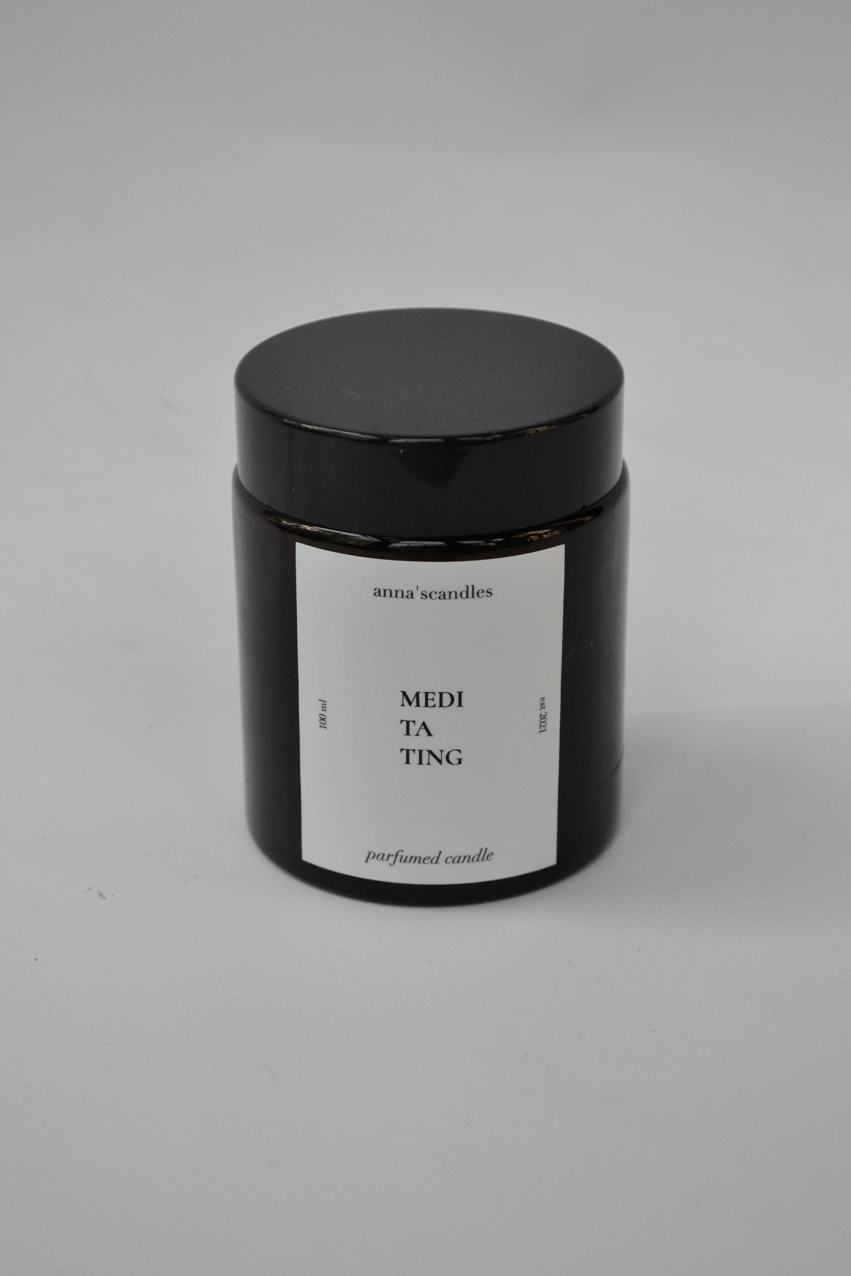 Аромасвічка соєва anna'scandles MEDITATING у склі 100 мл (23856886)