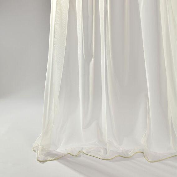 Тюль органза сітка IDEIA V-02 Екрю 2,95 м однотонна Молочний (2200003949551)