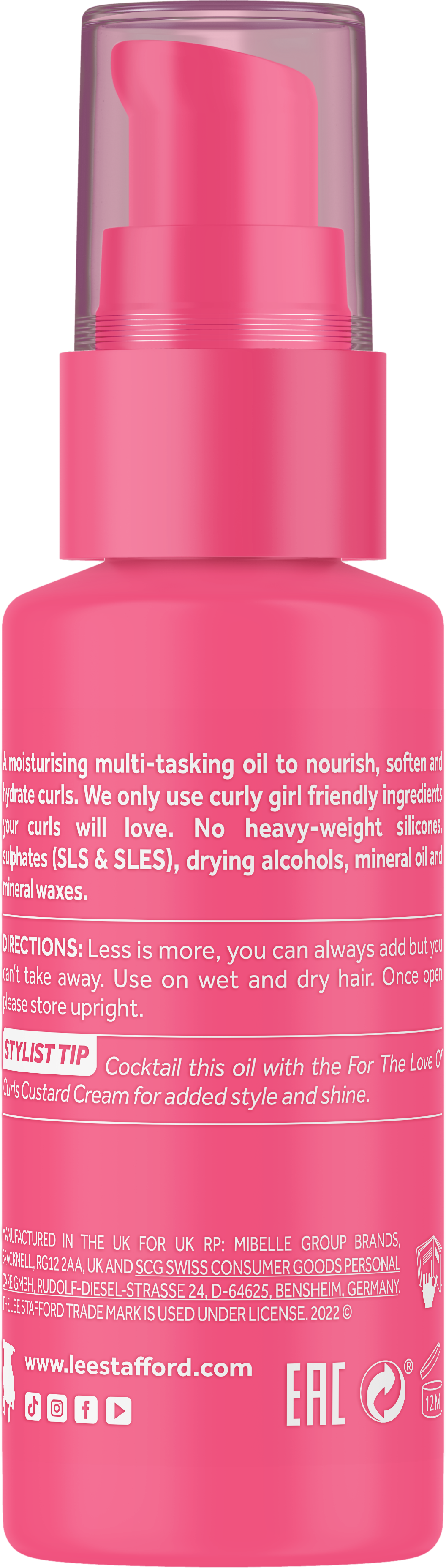 Олія для кучерявого волосся For The Love Of Curls Frizz Taming Oil 50 мл (LS7184) - фото 4