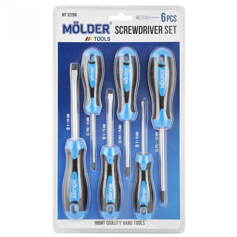Набор отверток Molder 6 шт. (MT32206)
