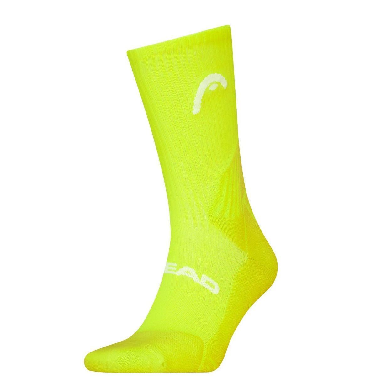 Шкарпетки чоловічі Head TENNIS CREW 1P р. 39-42 Салатовий (701226606-003 39-42)