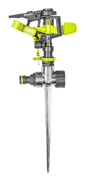 Ороситель пульсивный Bradas LIME LINE на металлическом колке (LE-6104)
