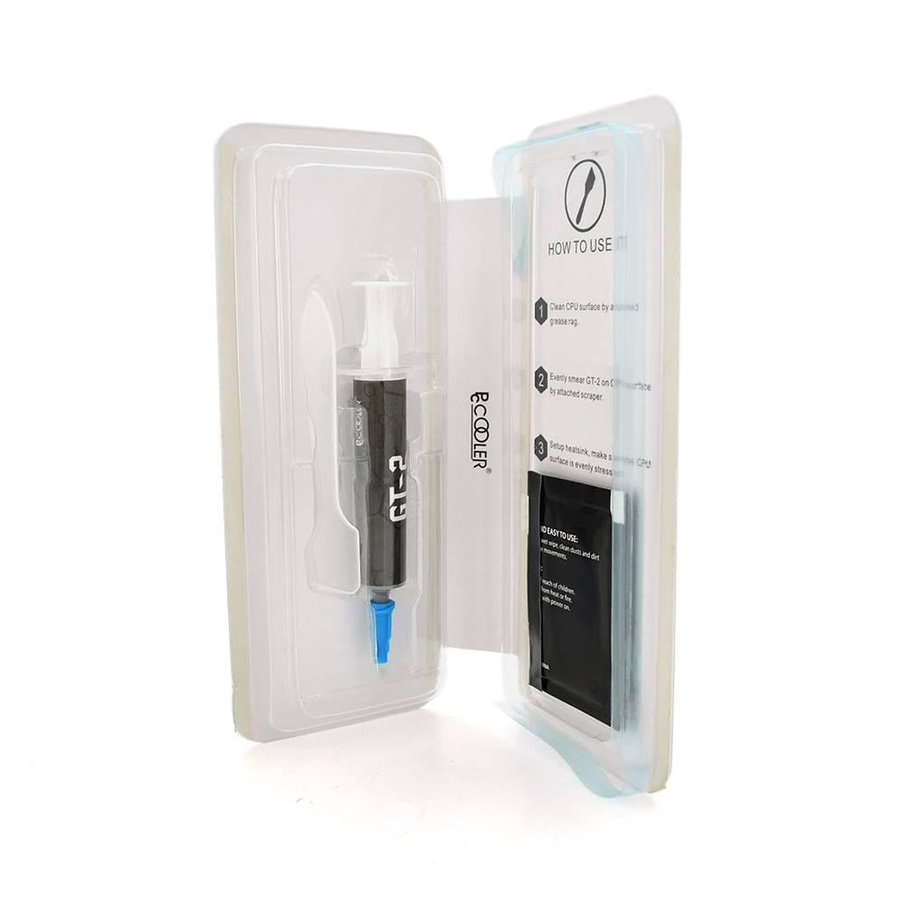 Паста термопровідна PCcooler GT2 4 г шприц Grey (36506)