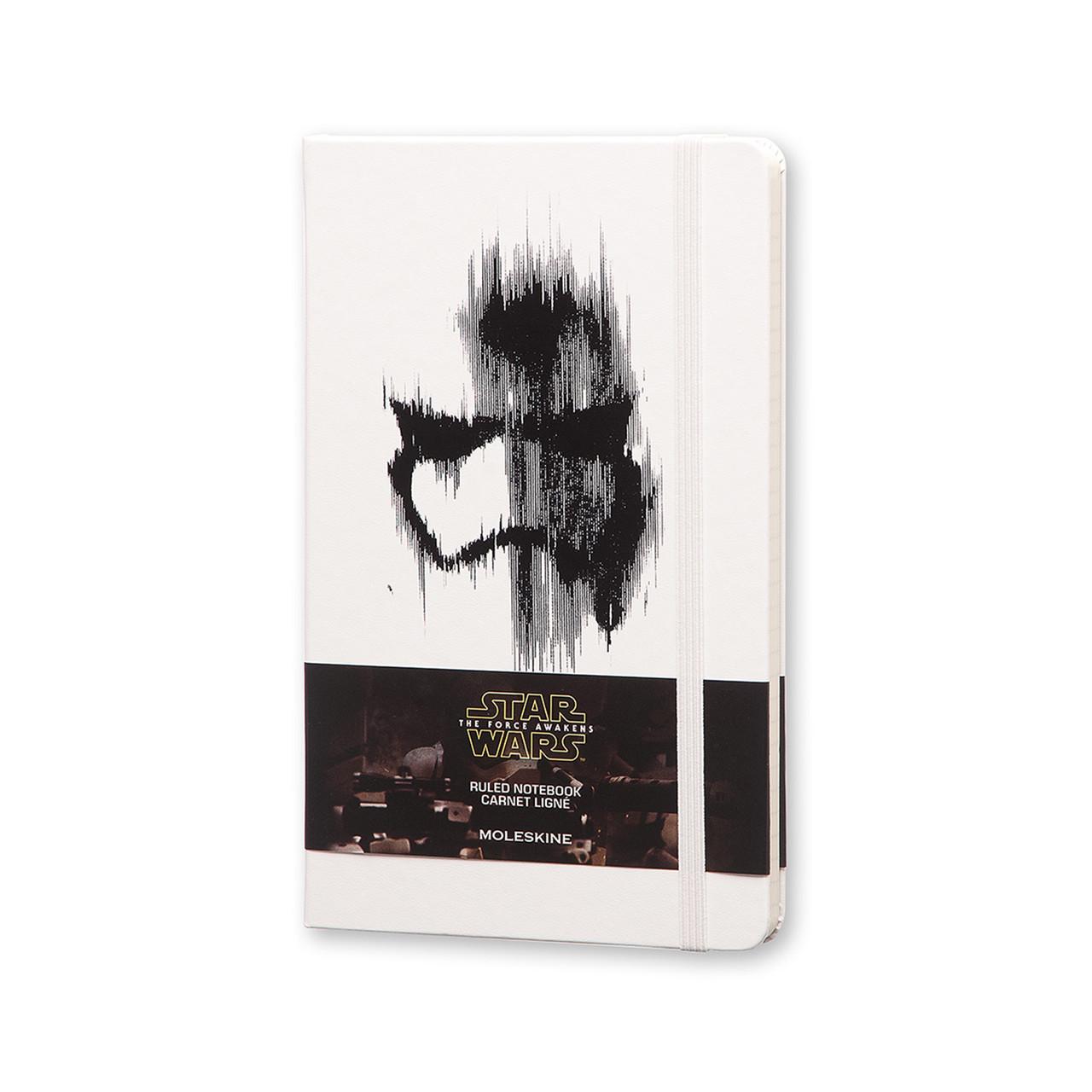 Блокнот Moleskine Limited Star Wars VII средний 13х21 см 240 страниц в линейку Белый