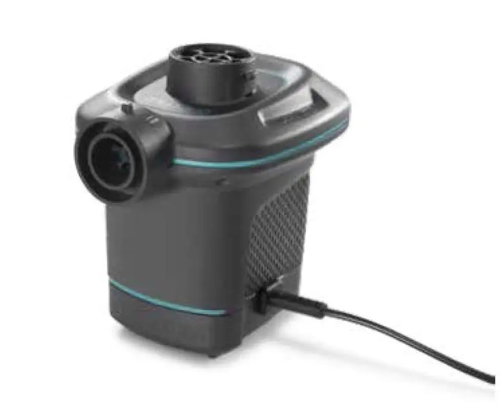 Насос для надувания Intex 66640 электрический 220-240 V 650 л/мин Черный (147-9-66640)