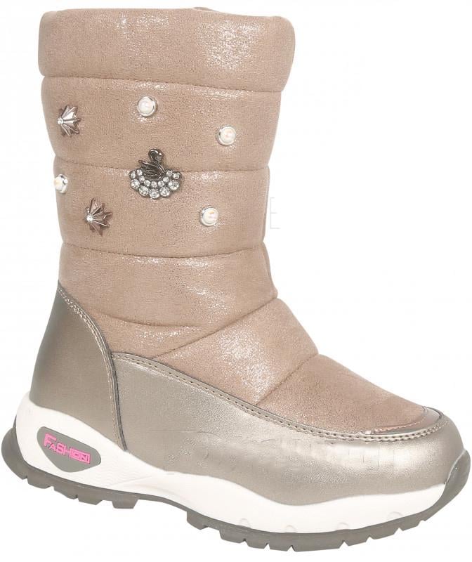 Дутики с натуральной шерстью TOM.M 7900B р. 32 Бежевый