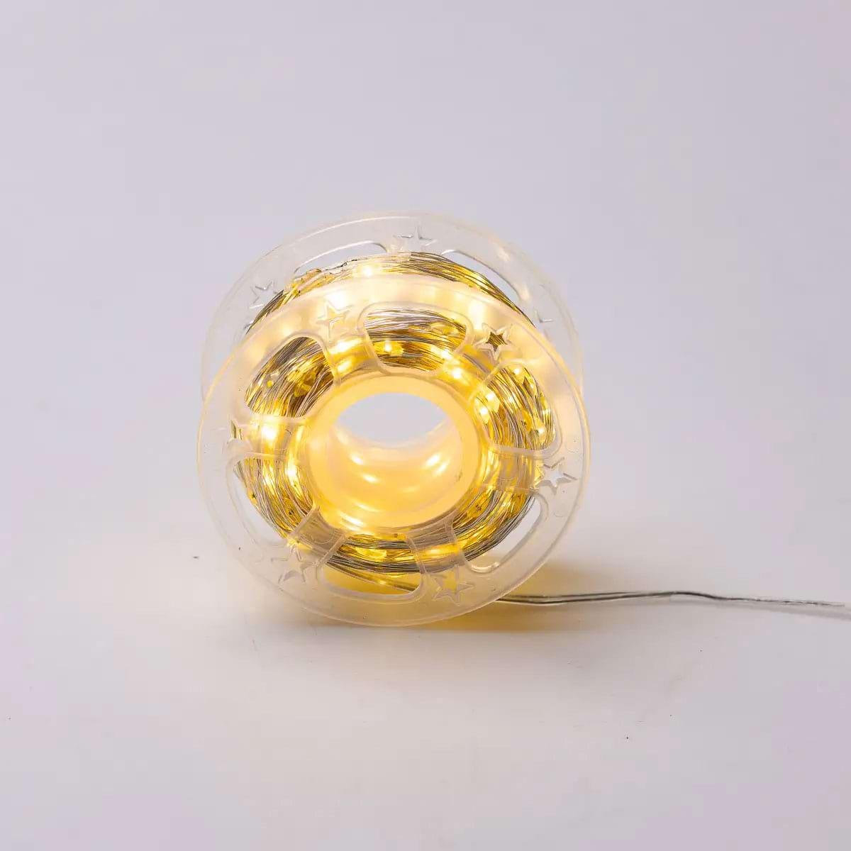 Гірлянда роса 500L50MWY на пульті 50 м 500 LED Жовтий (29912620) - фото 2 Гірлянда роса 500L50MWY на пульті 50 м 500 LED Жовтий (29912620) - фото 2