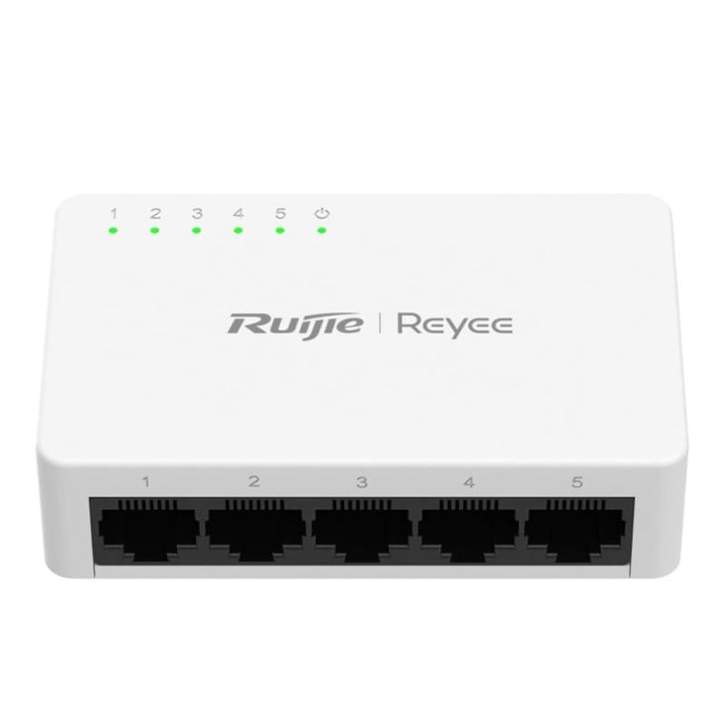 Коммутатор неуправляемый Ruijie Reyee RG-ES05G-L 1000M 5 портов Коммутатор неуправляемый Ruijie Reyee RG-ES05G-L 1000M 5 портов