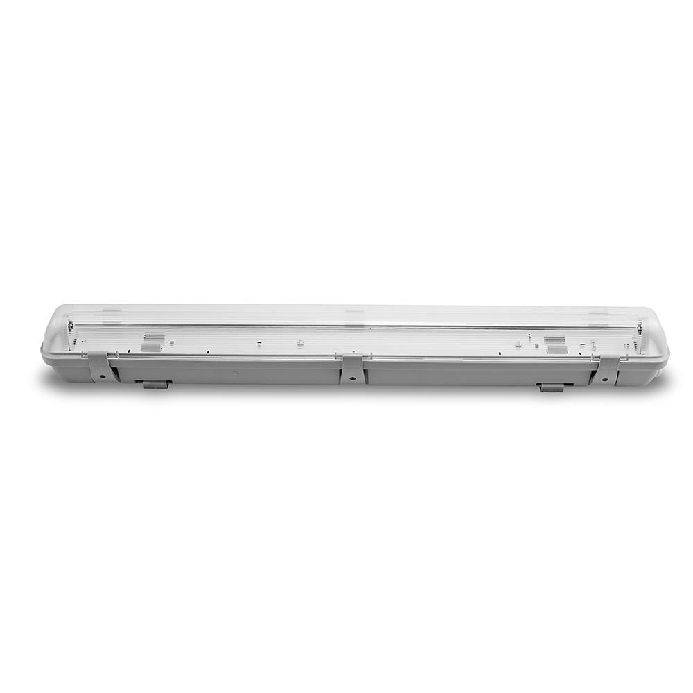 LED-светильник Eurolamp LH2-LED-T8/0.6 для ламп T8x2 655х115х86 мм Белый (4260410487365)