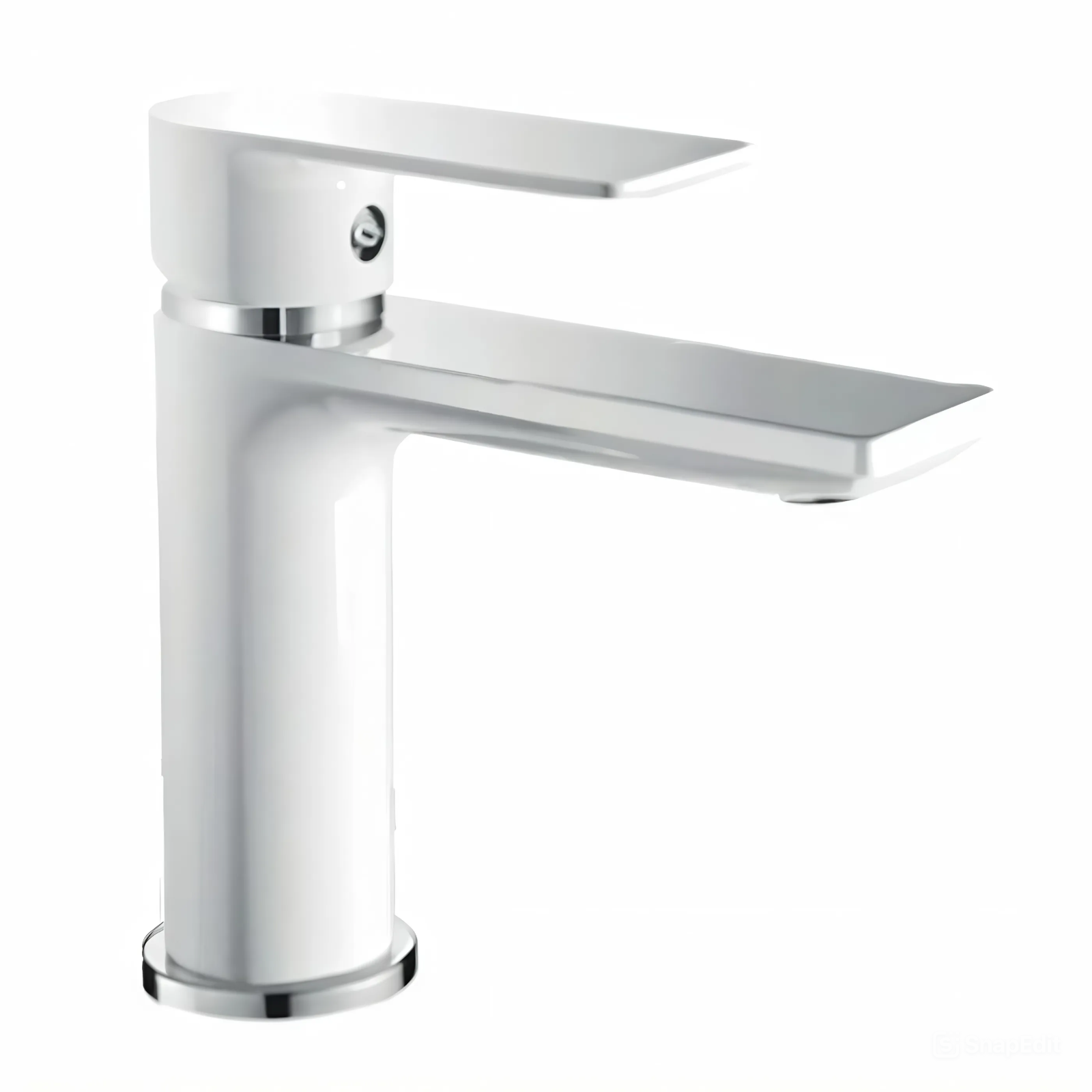 Смеситель для умывальника Haiba ALEX 001 White/Chrome (HB9562) Смеситель для умывальника Haiba ALEX 001 White/Chrome (HB9562)