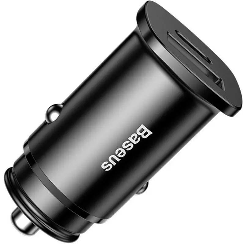 Автомобильное зарядное устройство Baseus Square Metal 1USB/Type-C QC 5A CCALL-AS01 Black (PPS-30W-MAX) Автомобильное зарядное устройство Baseus Square Metal 1USB/Type-C QC 5A CCALL-AS01 Black (PPS-30W-MAX)