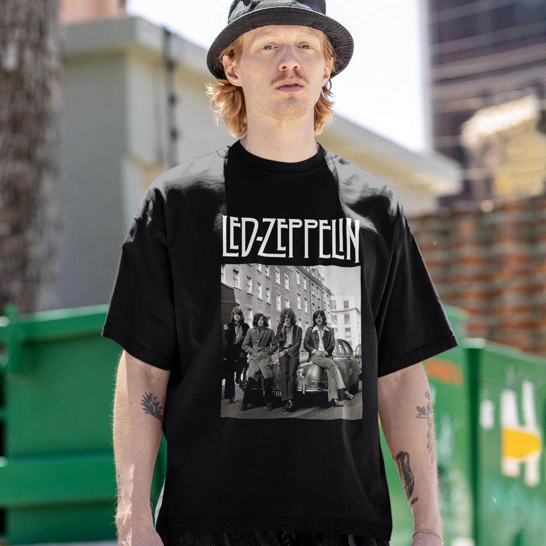 Футболка унисекс Led Zeppelin Band Photo 1968 XL Черный (0000015792)