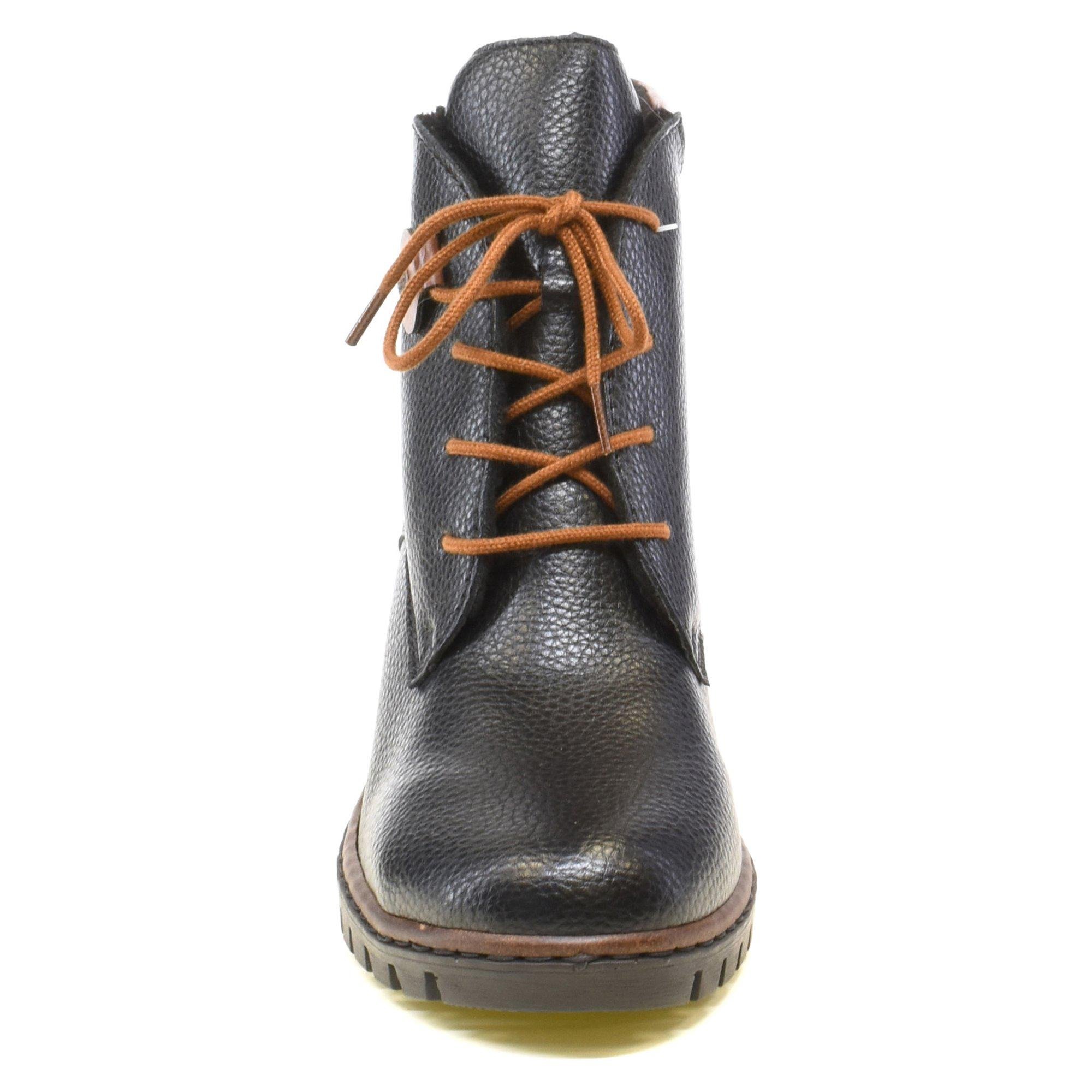 Черевики зимові жіночі Rieker р. 38 Чорний (013546-38) - фото 9