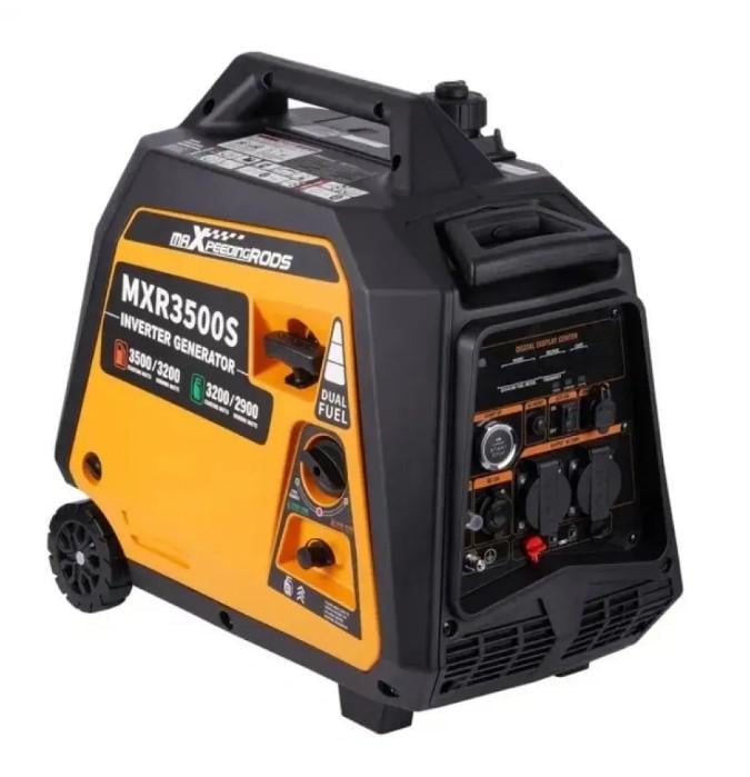 Генератор инверторный газ/бензин MaXpeedingRODS MXR3500s 3,5 кВт электрический старт/дистанционный старт/ручной запуск