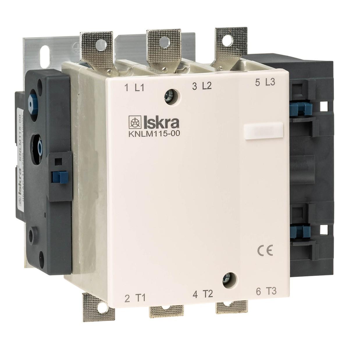 Контактор Iskra KNLM115-00 115 А 220/230 В 50/60 Hz (786030056000) - фото 1