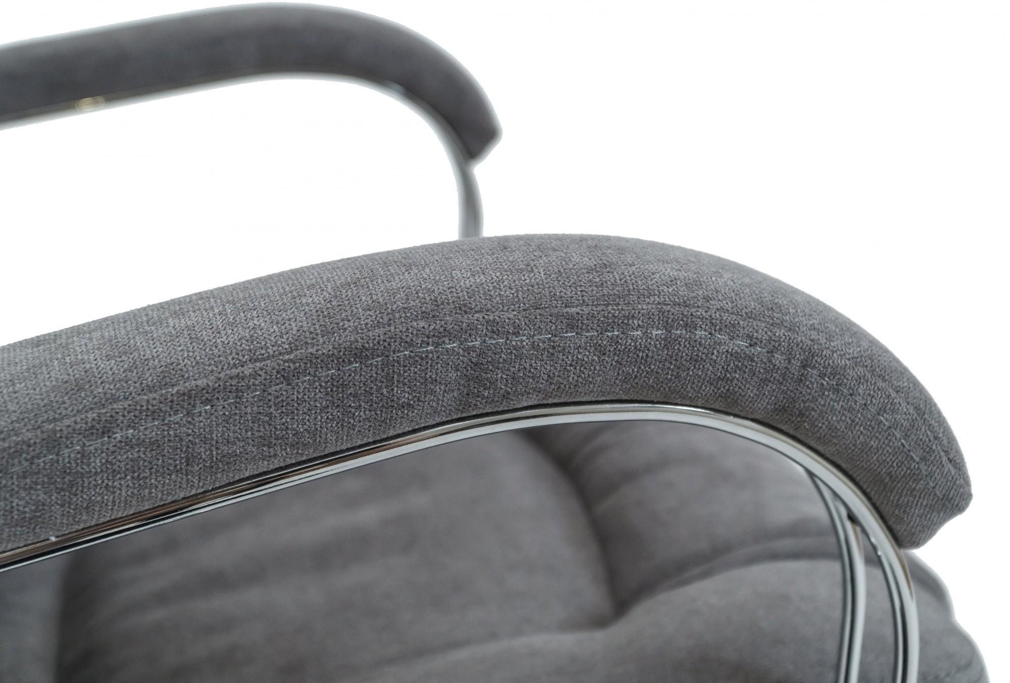Кресло офисное компьютерное Alberto Мисти Gray Хром М3 MultiBlock Серый - фото 4 Кресло офисное компьютерное Alberto Мисти Gray Хром М3 MultiBlock Серый - фото 4
