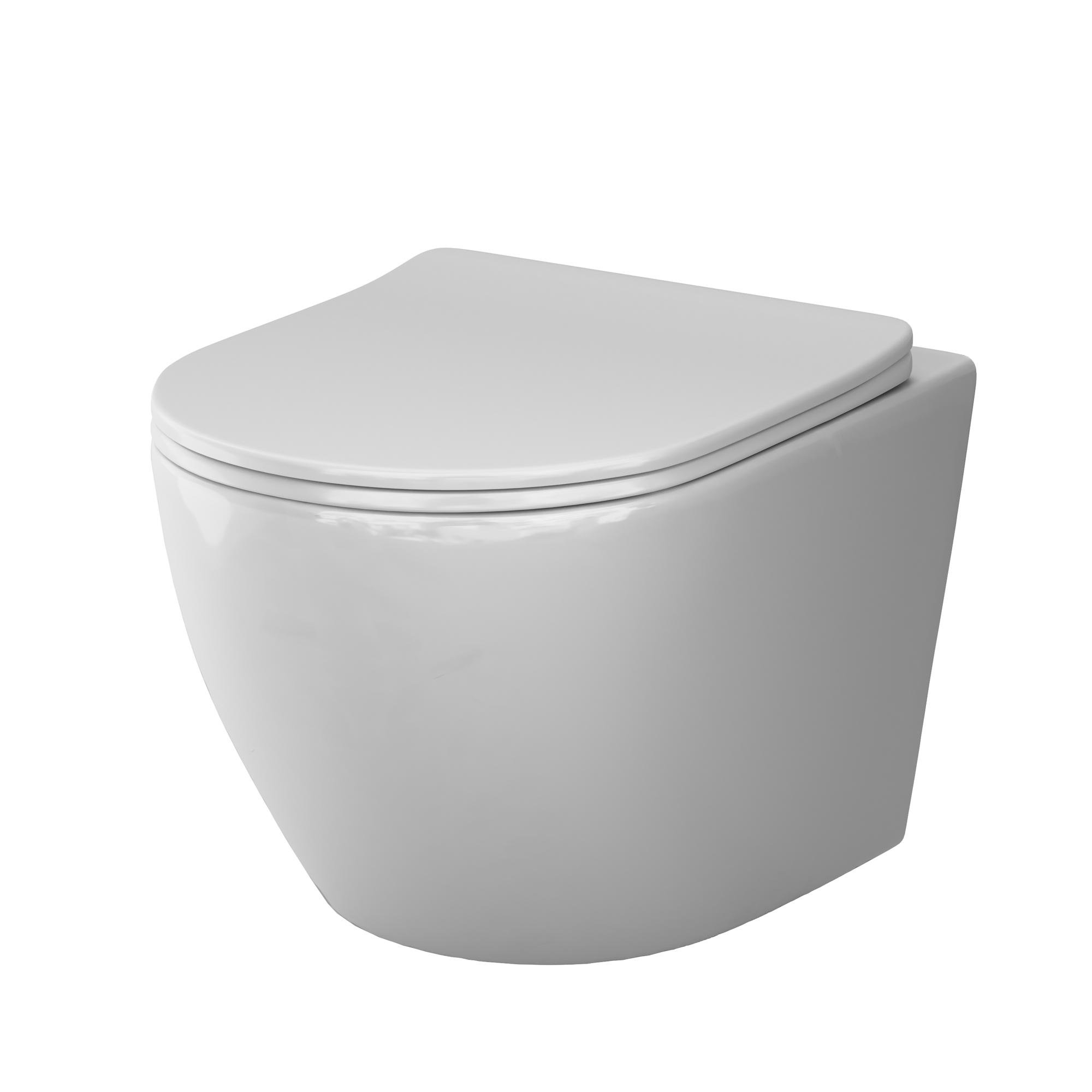 Унитаз подвесной AM.PM Like AquaSpin с сиденьем м/лифт (CLA1900SC)