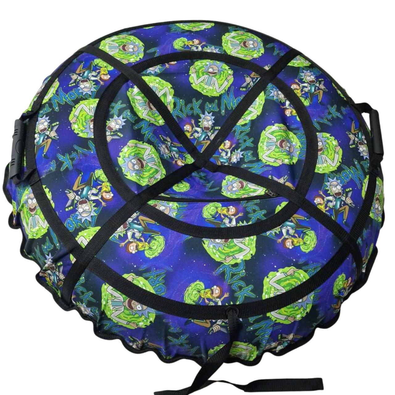 Тюбинг Premium SQ1 Год и Морти 2023 120 см ПВХ 7 мм 2 ручки Разноцветный