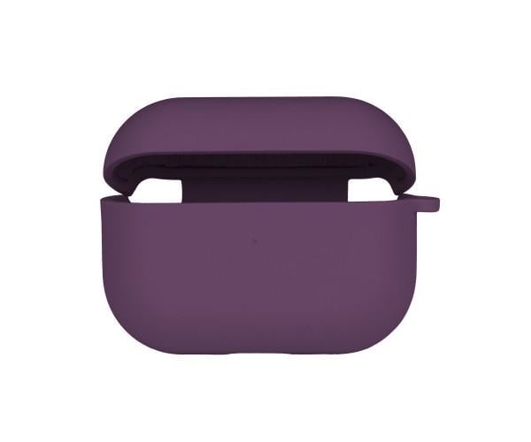 Чехол Silicone Case with microfibra для Airpods Pro 2 Grape