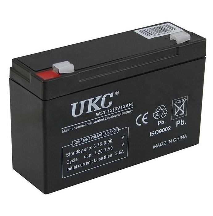 Аккумулятор для ИБП Panasonic 6V 12 Ah 72 Вт/ч (29769881)