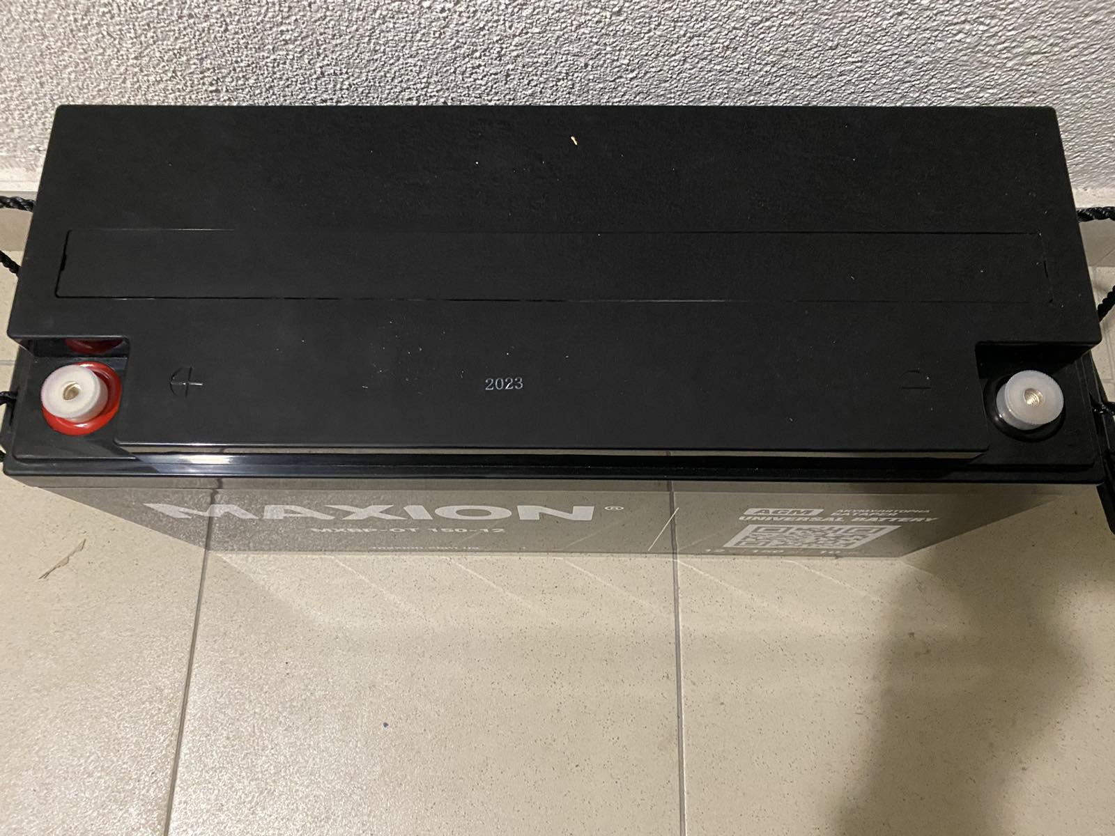 Акумуляторна батарея Maxion AGM MXBP-OT 150-12 12V 150Ah 483x170x241 мм Black - фото 2 Акумуляторна батарея Maxion AGM MXBP-OT 150-12 12V 150Ah 483x170x241 мм Black - фото 2