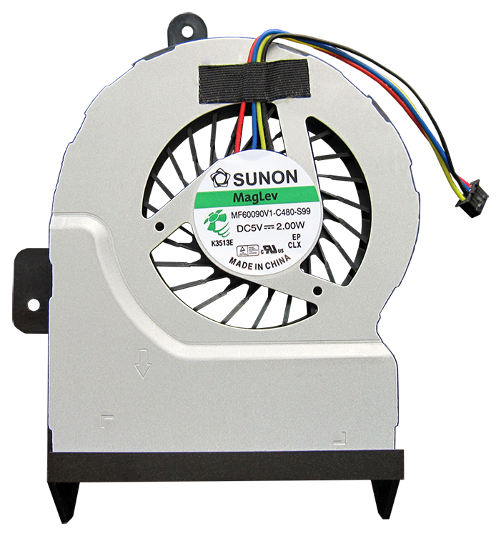 Кулер для ноутбука Asus U57V/U57VD/U57VJ/U57VM 4 pin/9 мм