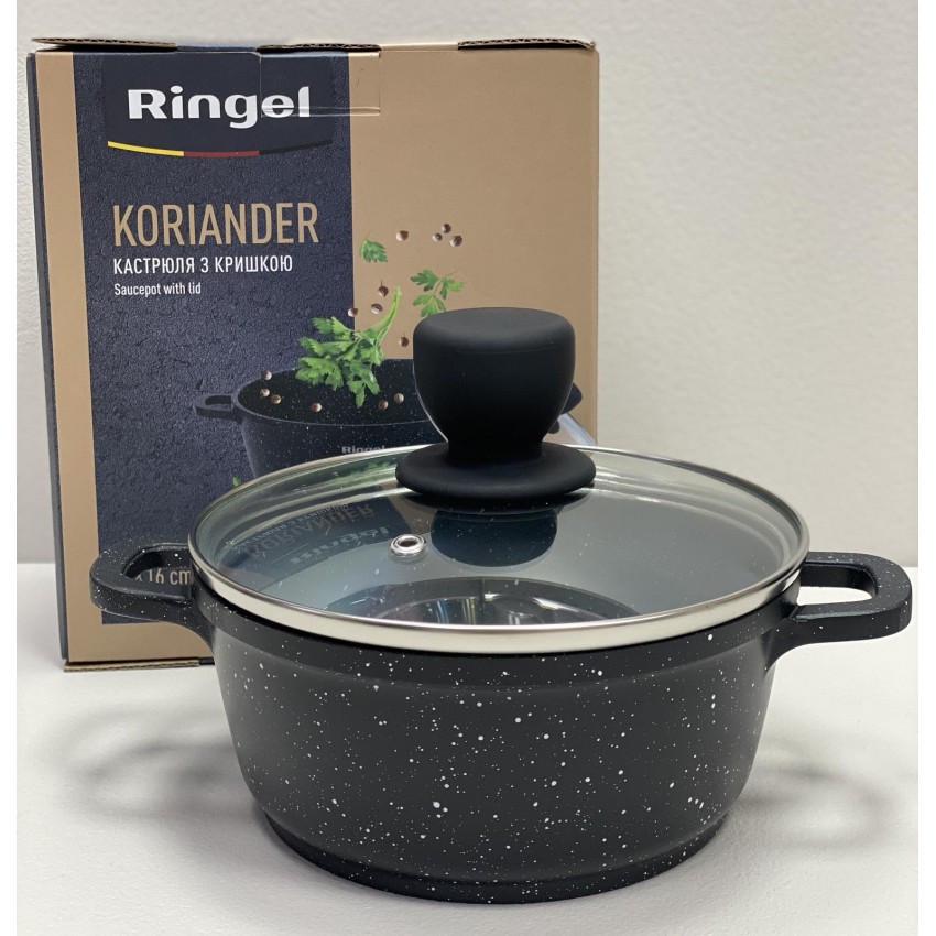 Кастрюля с крышкой Ringel RG-2107-16 алюминиевая 16 см 1,2 л (1760785406)