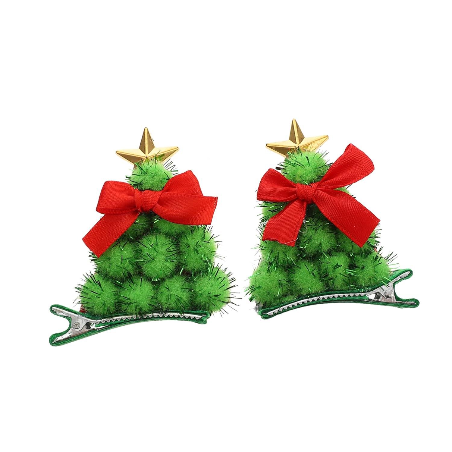 Набор шпилек для волос новогодний Stenson New Year's M48301 2 шт./уп (592990)