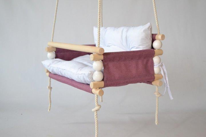 Детская качеля Infancy Маршмелоу Розовый (5748147)