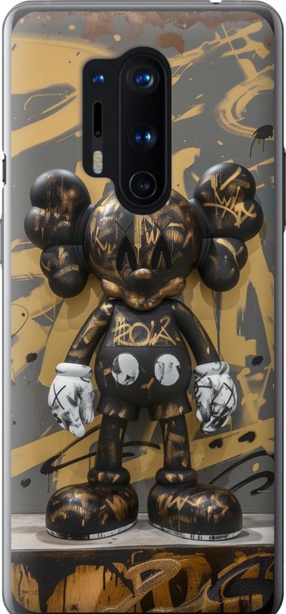 Чехол на OnePlus 8 Pro Bronze kaws (6097u-1896-42517)