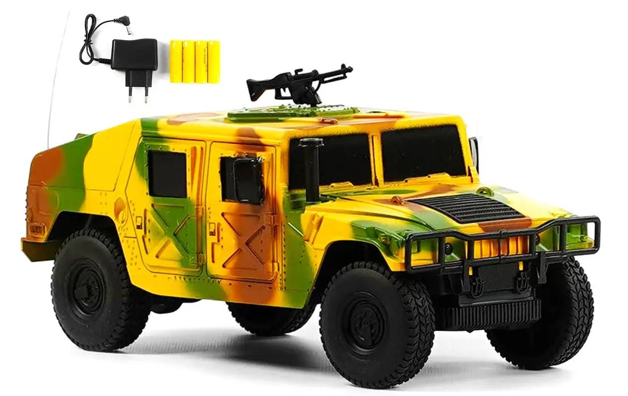 Машина на радиоуправлении Бронеавтомобиль Козак звуки подсветка фар на батарейках Camouflage (136886)