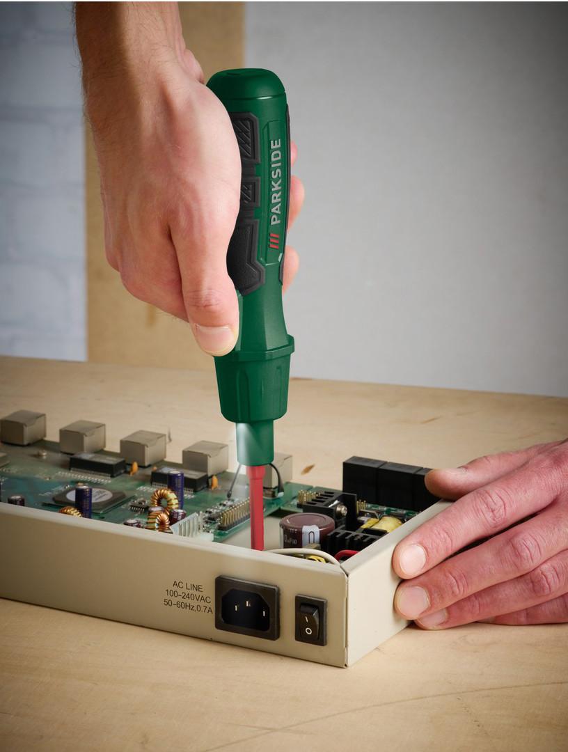 Отвертка аккумуляторная PARKSIDE PASD 4 C2 4 В 1,5 Ач USB-C - фото 7