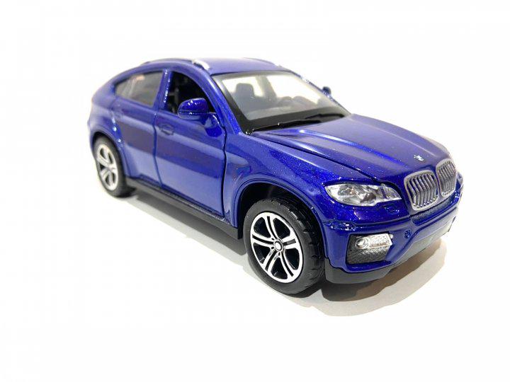 Машинка металлическая TK Union Group Auto Expert LF-73744 BMW X6 инерционная 1:32 Синий (39946337)
