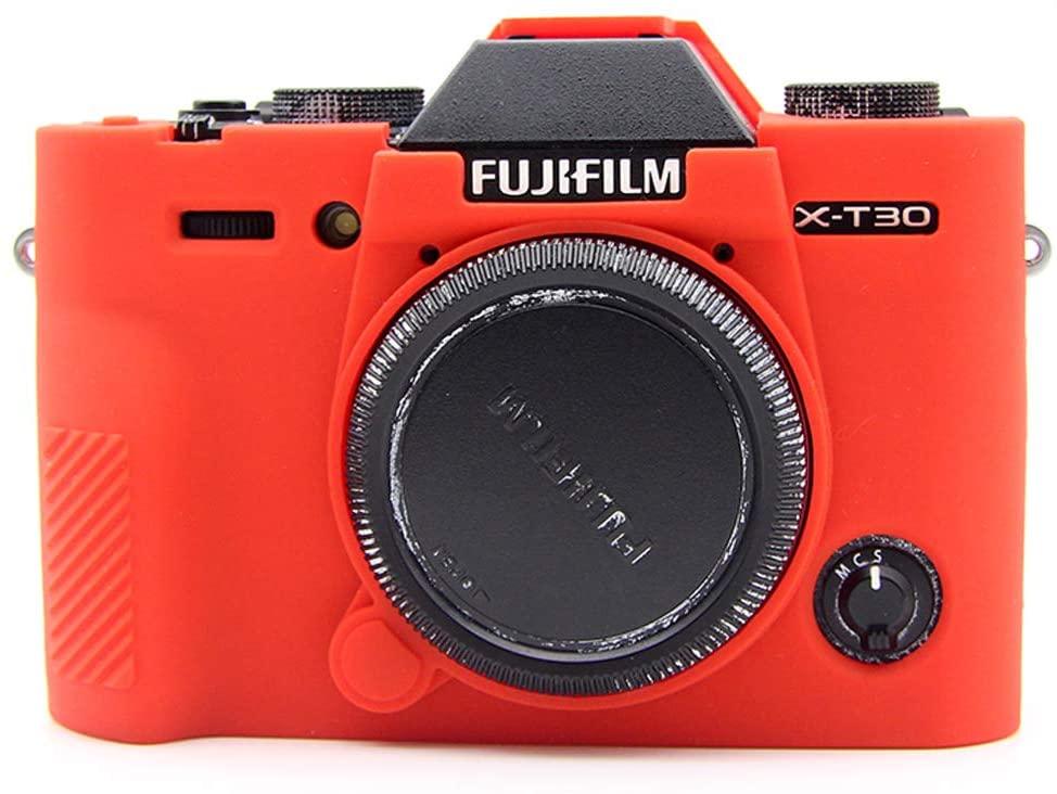 Чехол защитный силиконовый для фотоаппаратов FujiFilm XT30 Красный