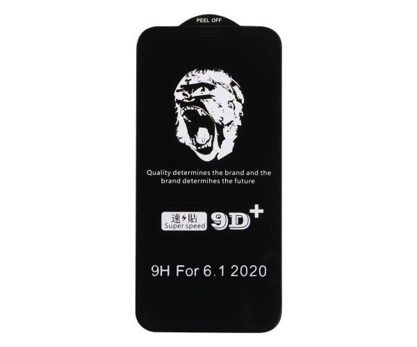 Захисне скло Monkey для Apple iPhone12/12 Pro Black (0500037091-2085300)
