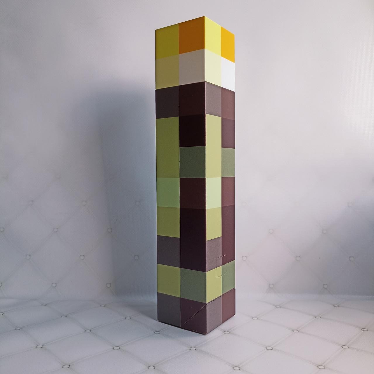 Ночник светодиодный факел Minecraft со встроенным аккумулятором 4 цвета матовый (2612939244)