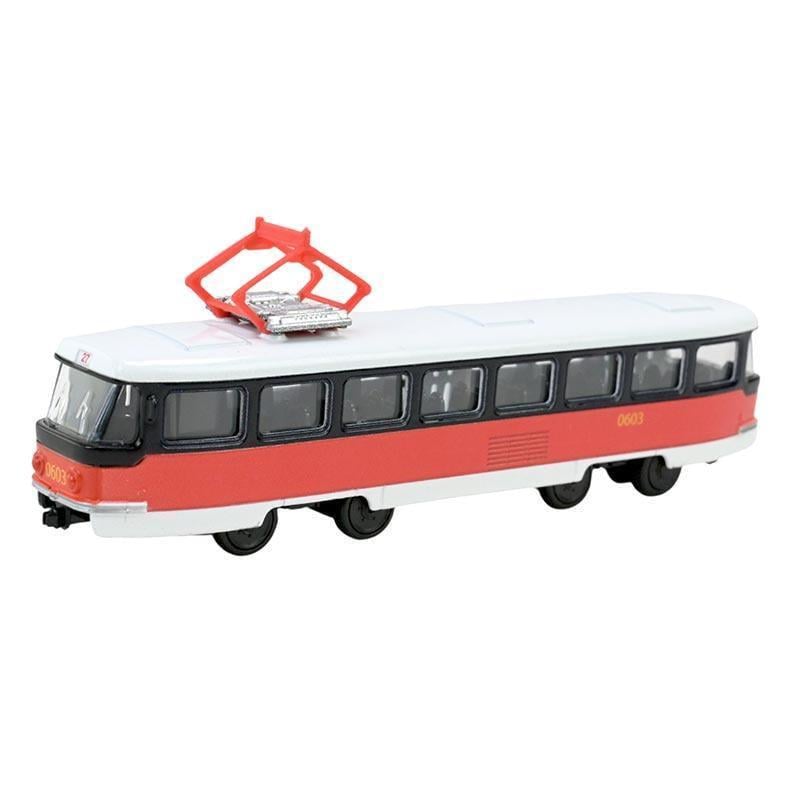 Трамвай Автопром 1:54 6411ABD 195 см Red/White (2834479679)