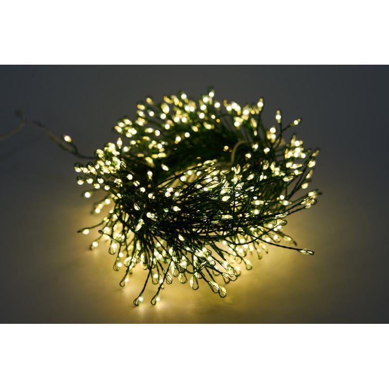 Гирлянда нить 5 м 500LED теплый белый IP44 (721152)