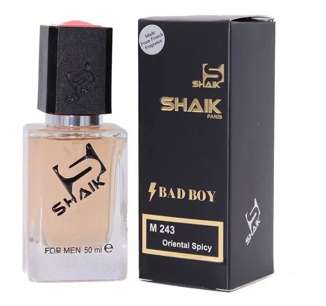 Духи мужские Shaik SH-M 243 аналог аромата Bad Boy 50 мл