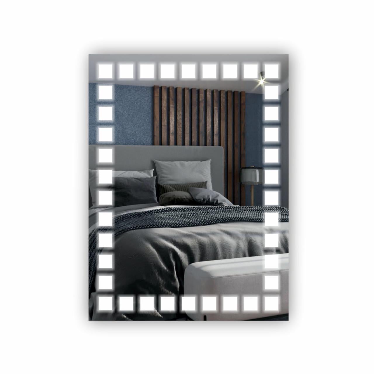 Зеркало для ванной комнаты с LED подсветкой SR-009 600х800 мм