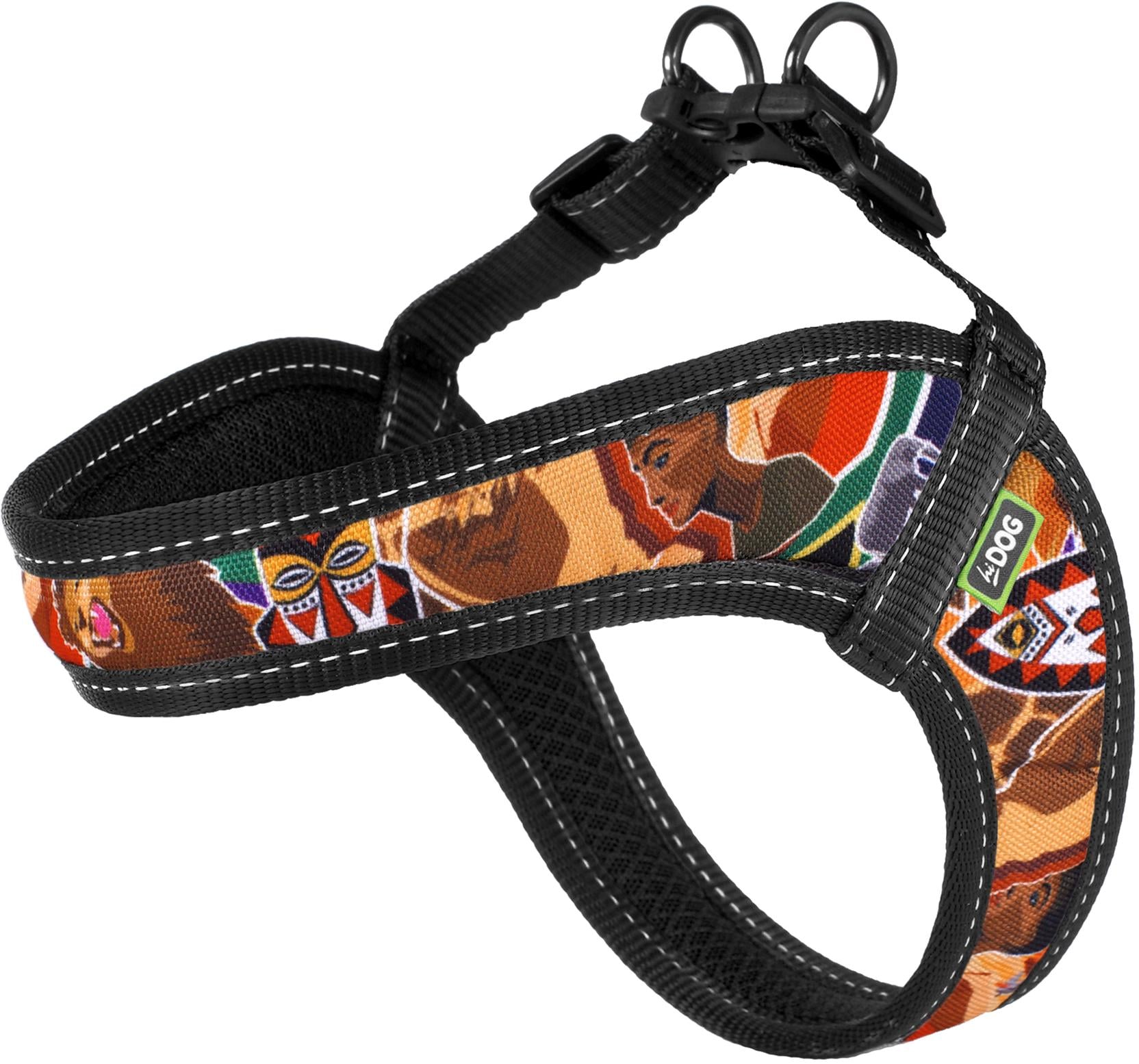 Шлея Hi Dog Comfort Safari охват грудной клетки S 36-42 см (2100102860019)
