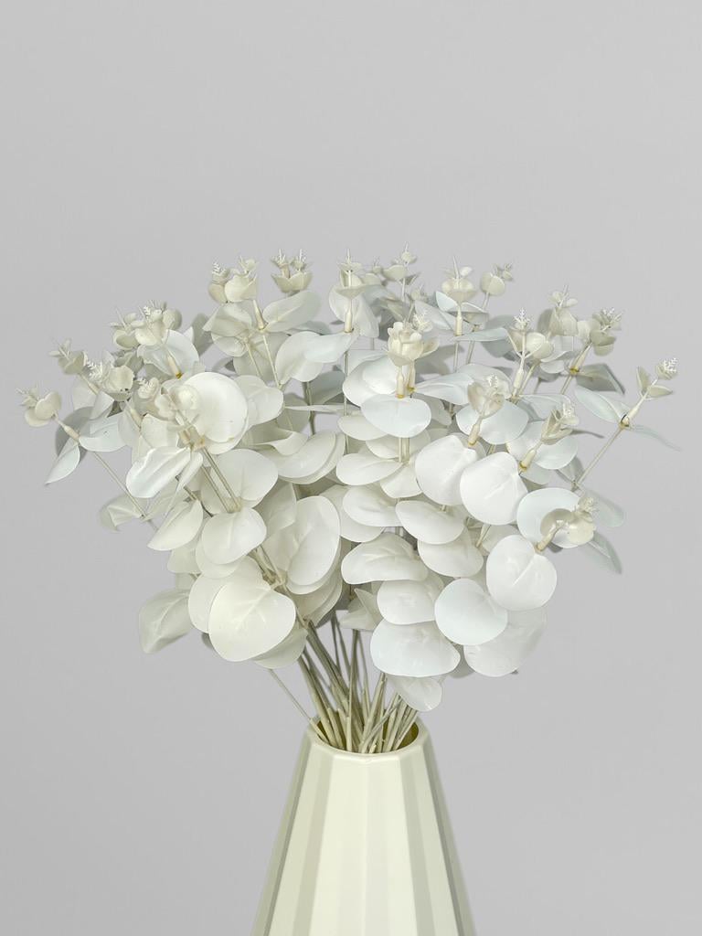 Искусственный эвкалипт 46 см Белый (Р03017) - фото 11