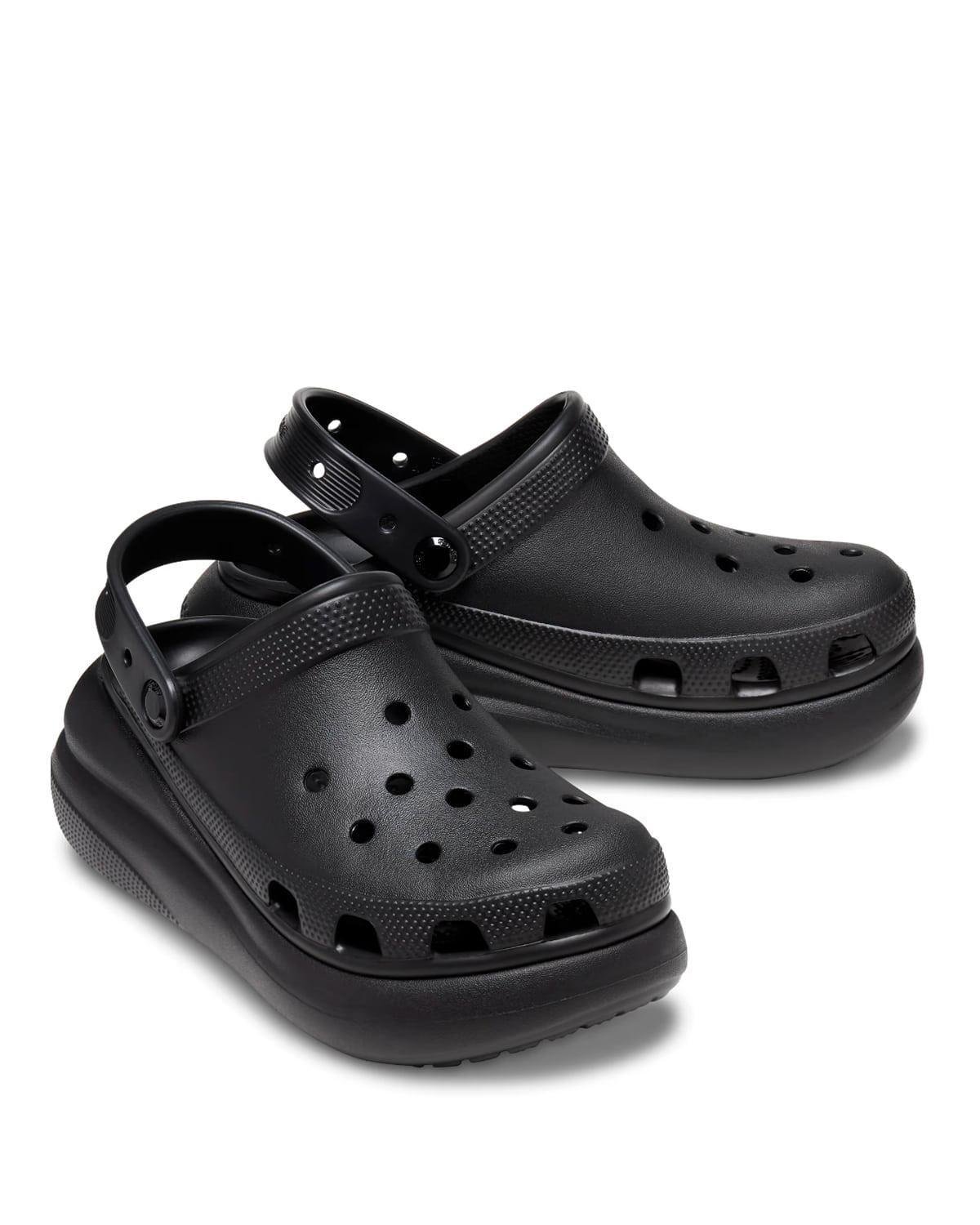 Кроксы женские Crocs Classic Crush Clog M7W9 р. 40 26 см Black (207521) - фото 3