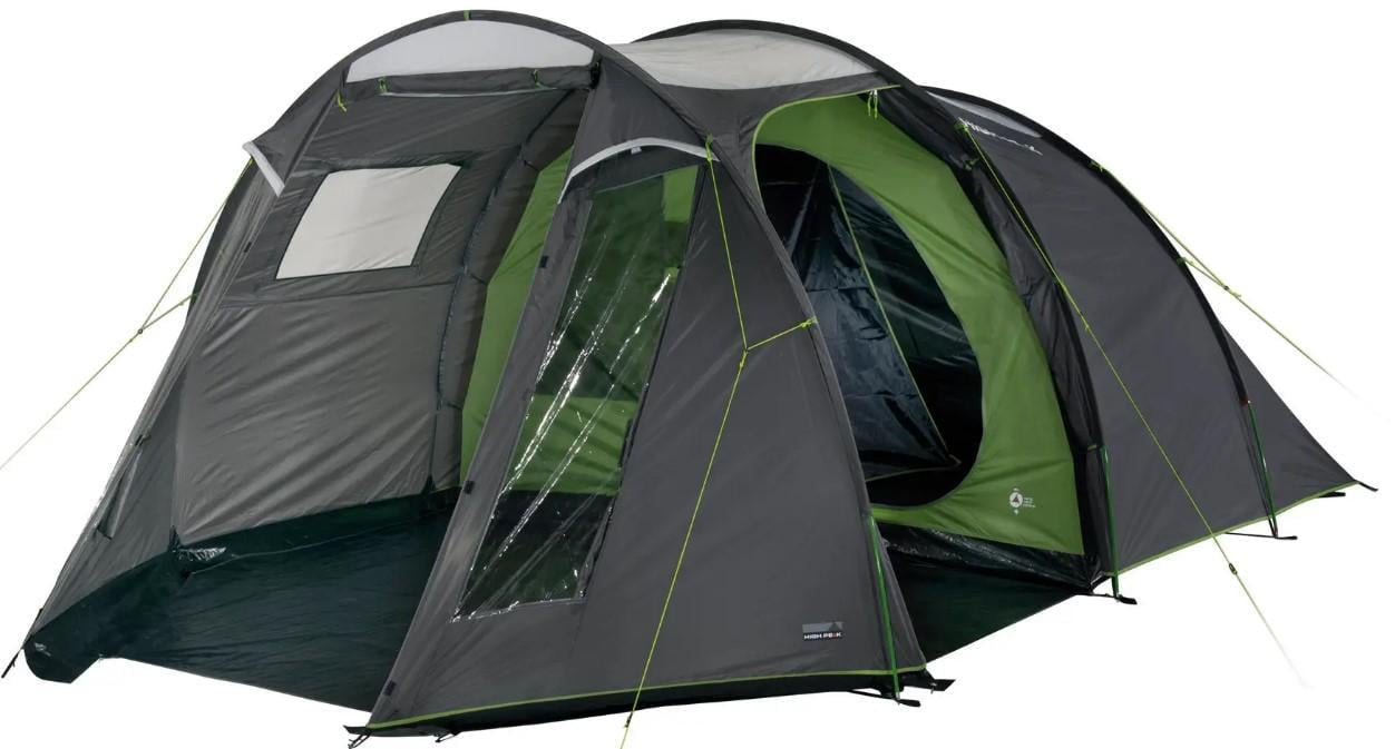 Палатка High Peak Ancona 4.0 Light Grey/Dark Grey/Green (10244)