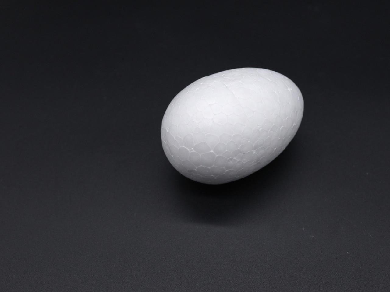 Заготовка из пенопласта Яйцо 80 мм Белый (1422231544)