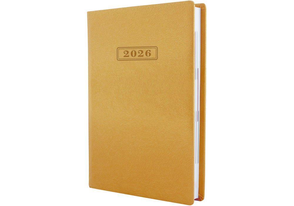 Дневник датированный 2026 Optima Mink A5 352 стр. металлик (O25237-15)