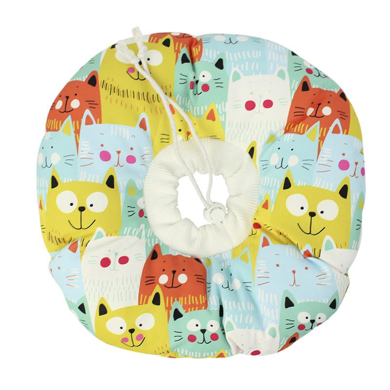 Защитный воротник-подушка для кошек Hoopet 19G0005GF World of Cats XL