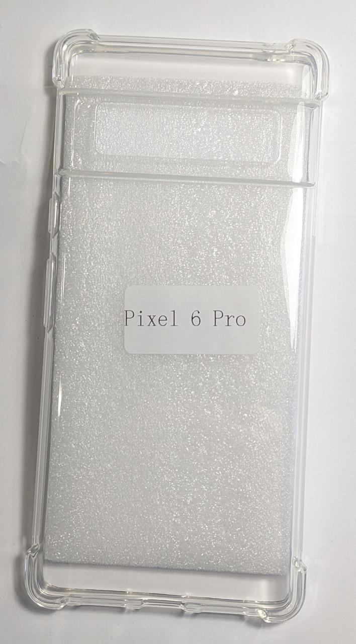 Прозрачный силиконовый чехол AirBag для Google Pixel 6 Pro - фото 2