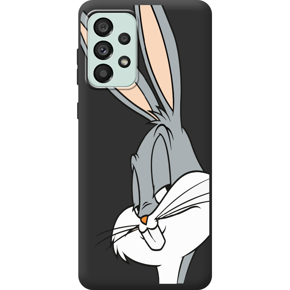 Чохол BoxFace Samsung Galaxy A73 5G (A736) Lucky Rabbit Чорний силікон (44139-bk81-44172)