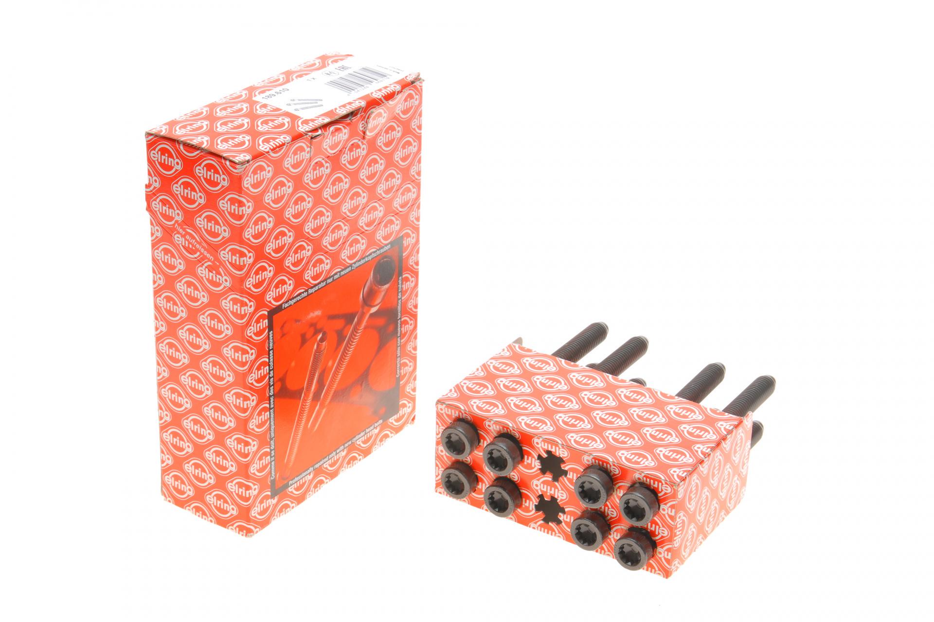 Болты головки ELRING VW Polo V 09-/Skoda Fabia/Roomster 1,2 TDI 10-15 8 шт. (189,610)